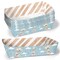 Big Dot of Happiness Teddy Bear Party Paper Food Trays, Disposable Double-Sided Food Holders for Nachos, Hot Dogs, French Fries - 12 Ct